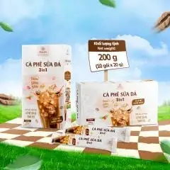 Cà Phê Hòa Tan Sữa Đá 3in1