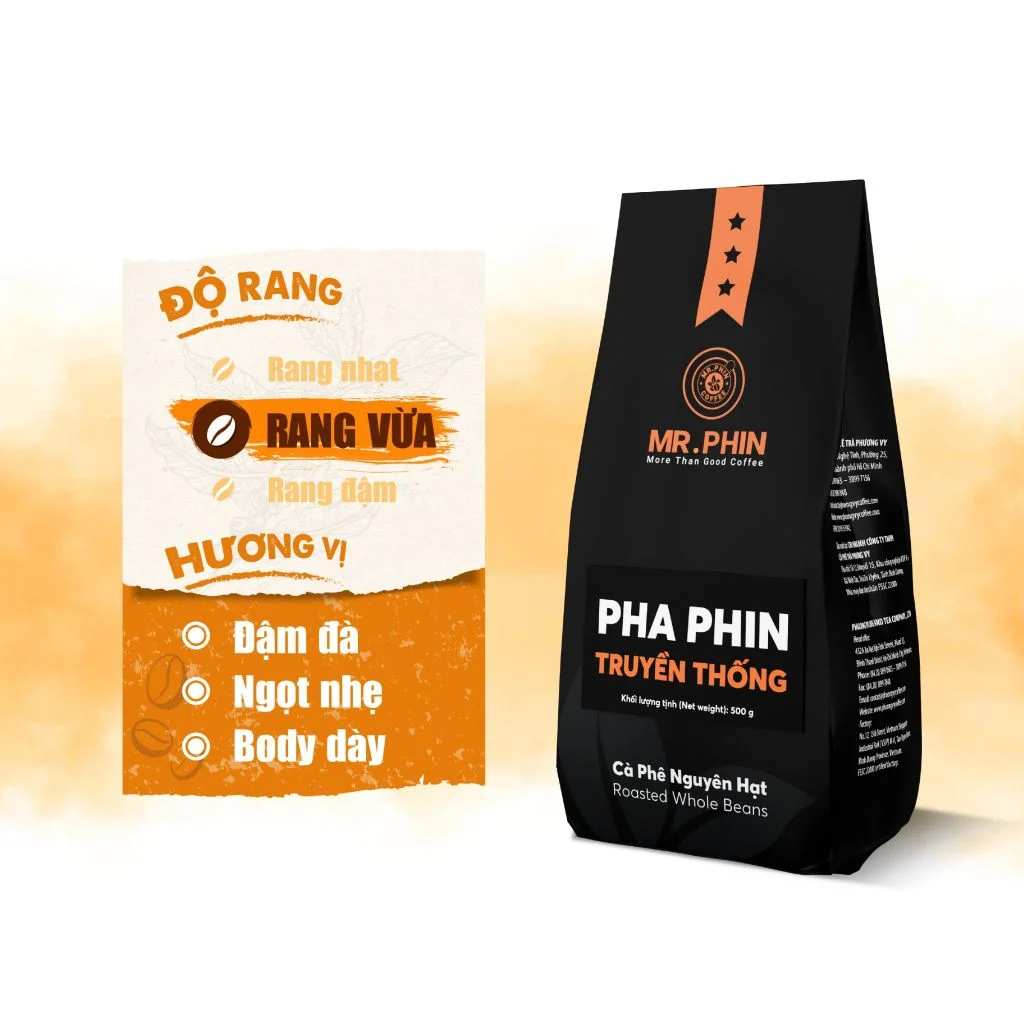 Mr. Phin – Pha Phin Truyền Thống – 500g